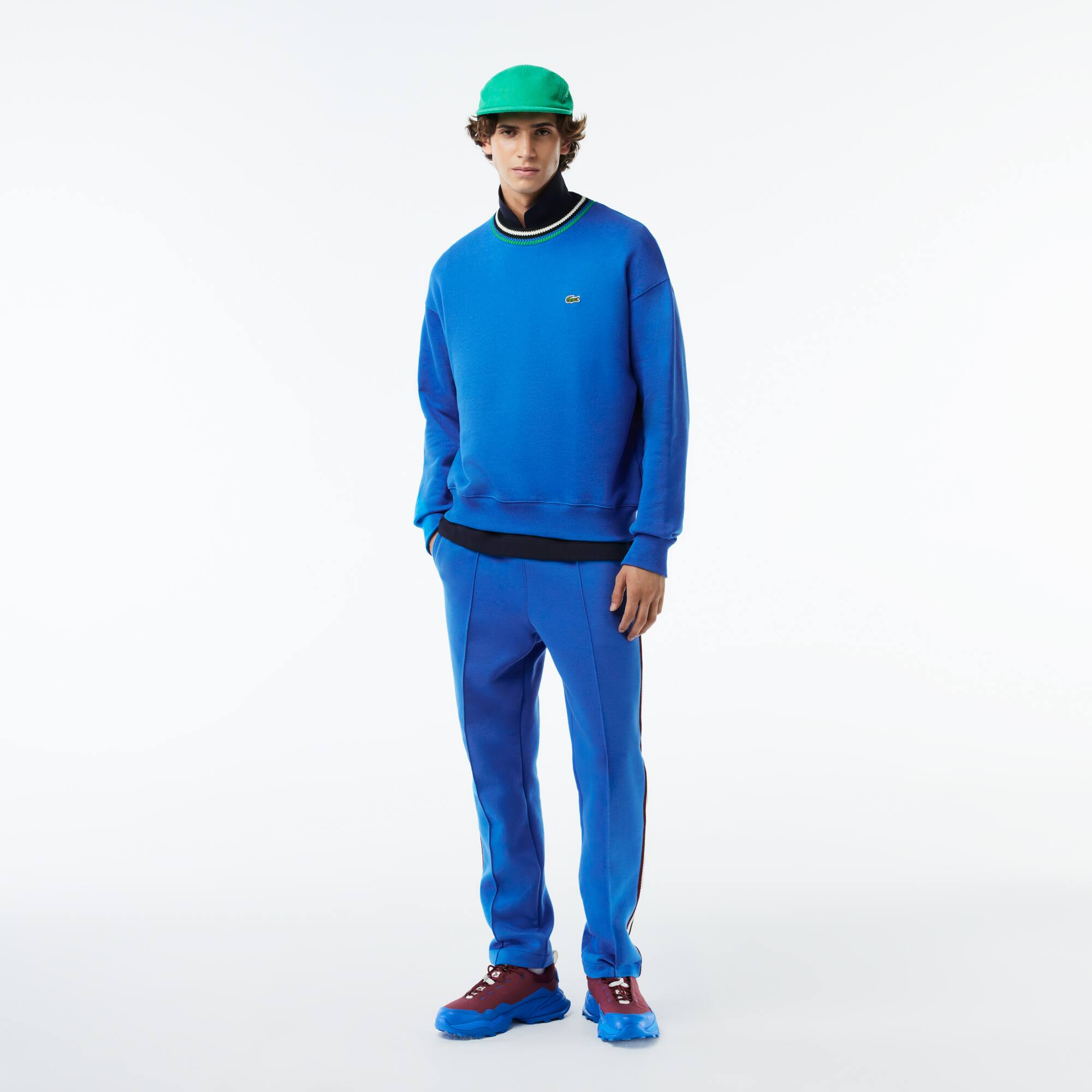 Sweatshirt, in Frankreich hergestellt Sweatshirts - Blau - Lacoste - Herren