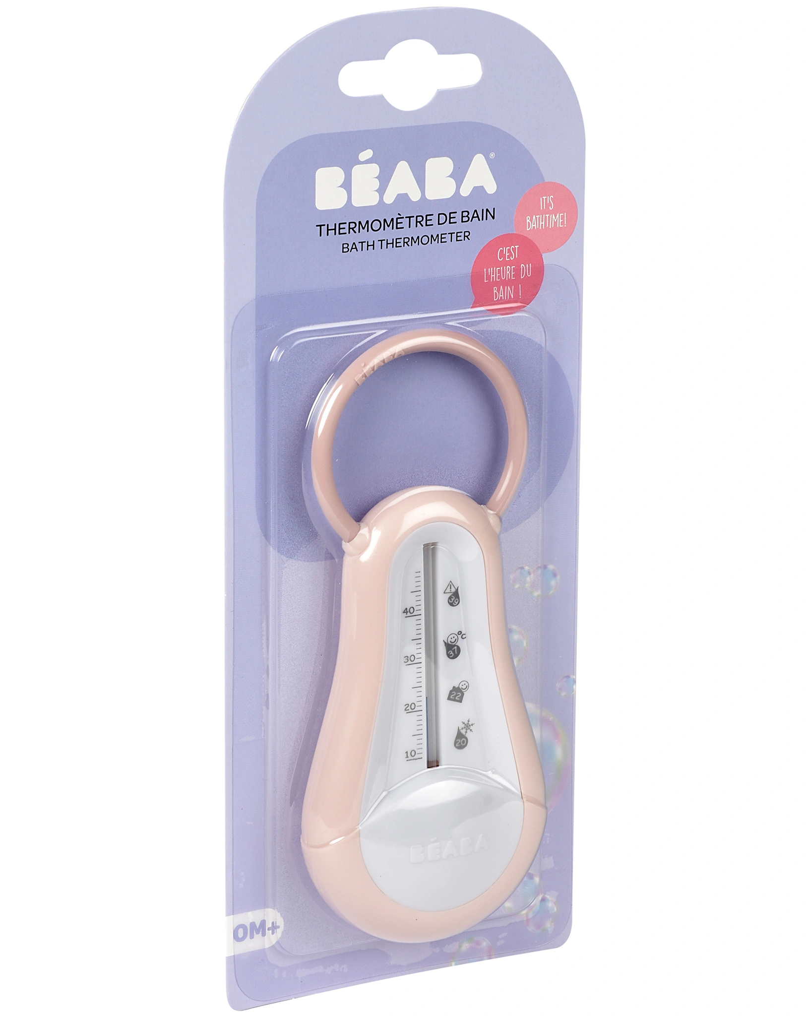 Badethermometer BABY CARE in old pink