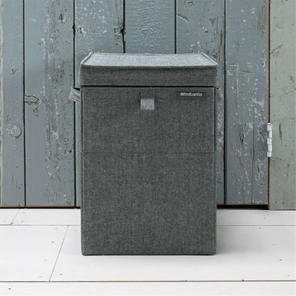 Panier à linge empilable 35 L - Pepper Black