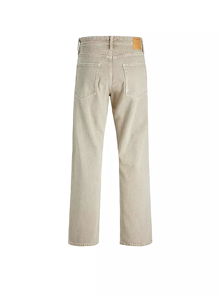 JACK & JONES Jeans Baggy Fit JJIEDDIE JJORIGINAL beige