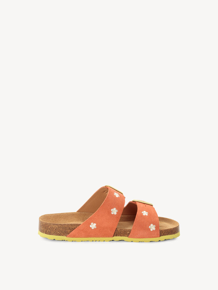 Leren Slipper - rood