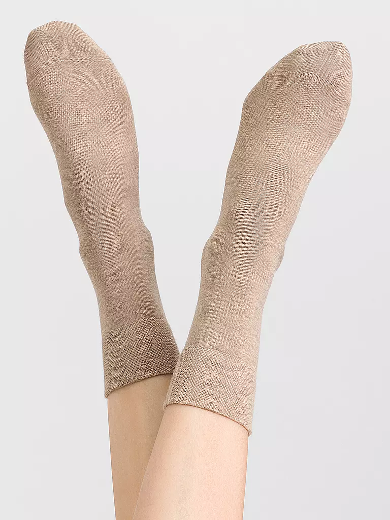 HUDSON Socken beigemel. beige