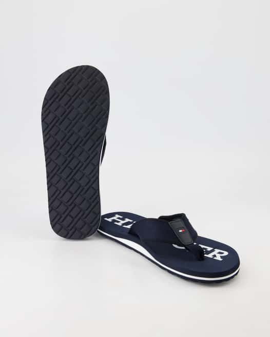 Tommy Hilfiger Beach Sandal Zehentrenner in Blau