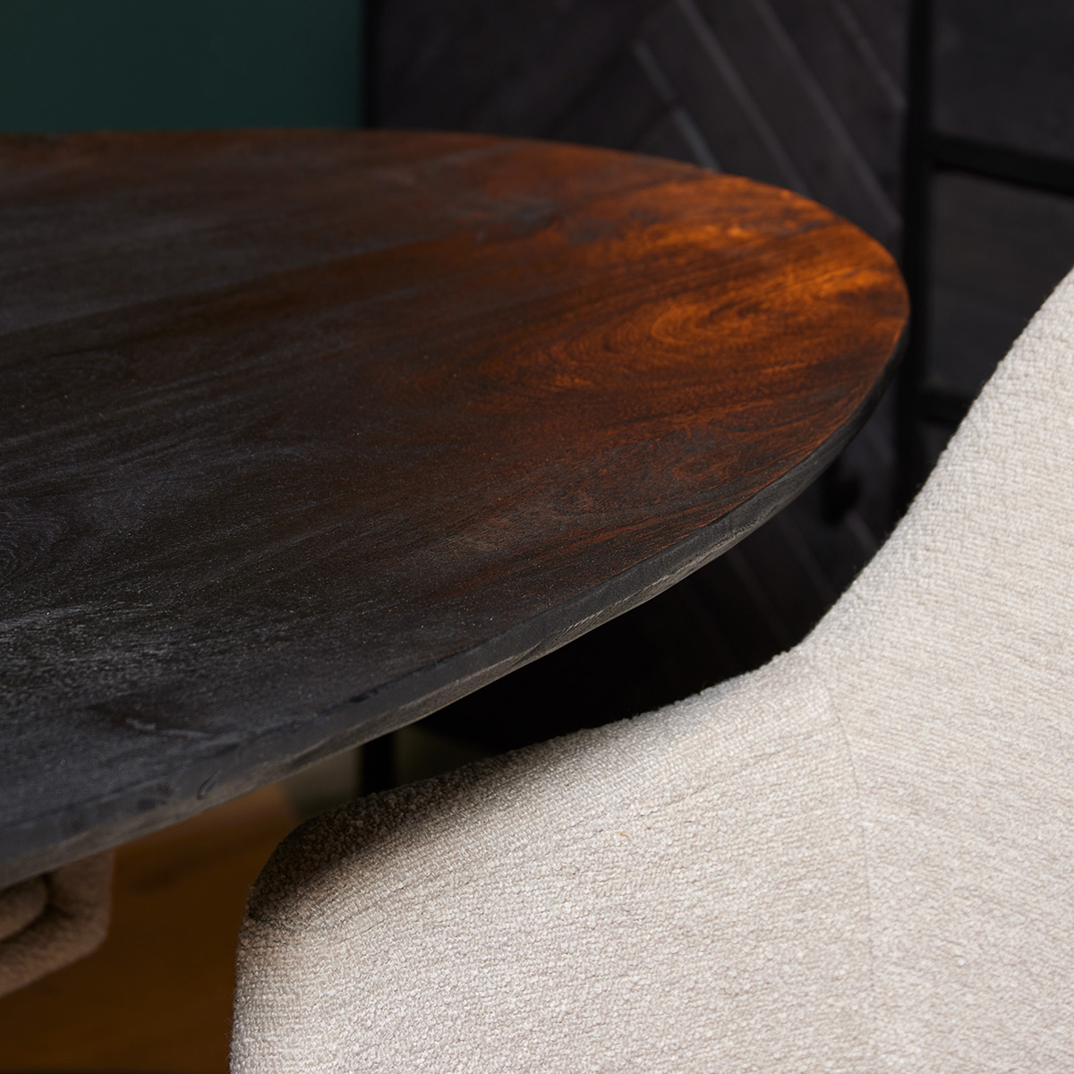 Ovale Eettafel Rijn Maat 180