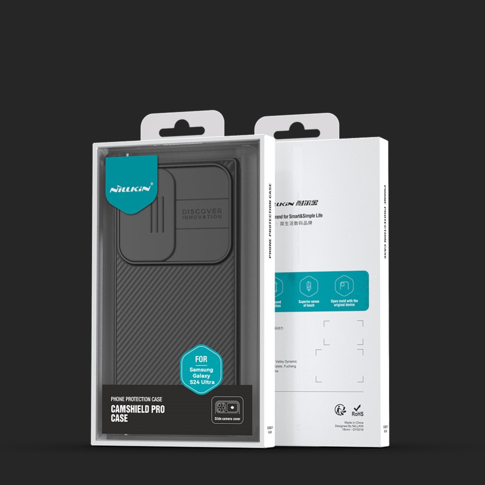 Samsung Galaxy S24 Ultra Schutz Hülle Cam-Slider Kameraschutz - Blau