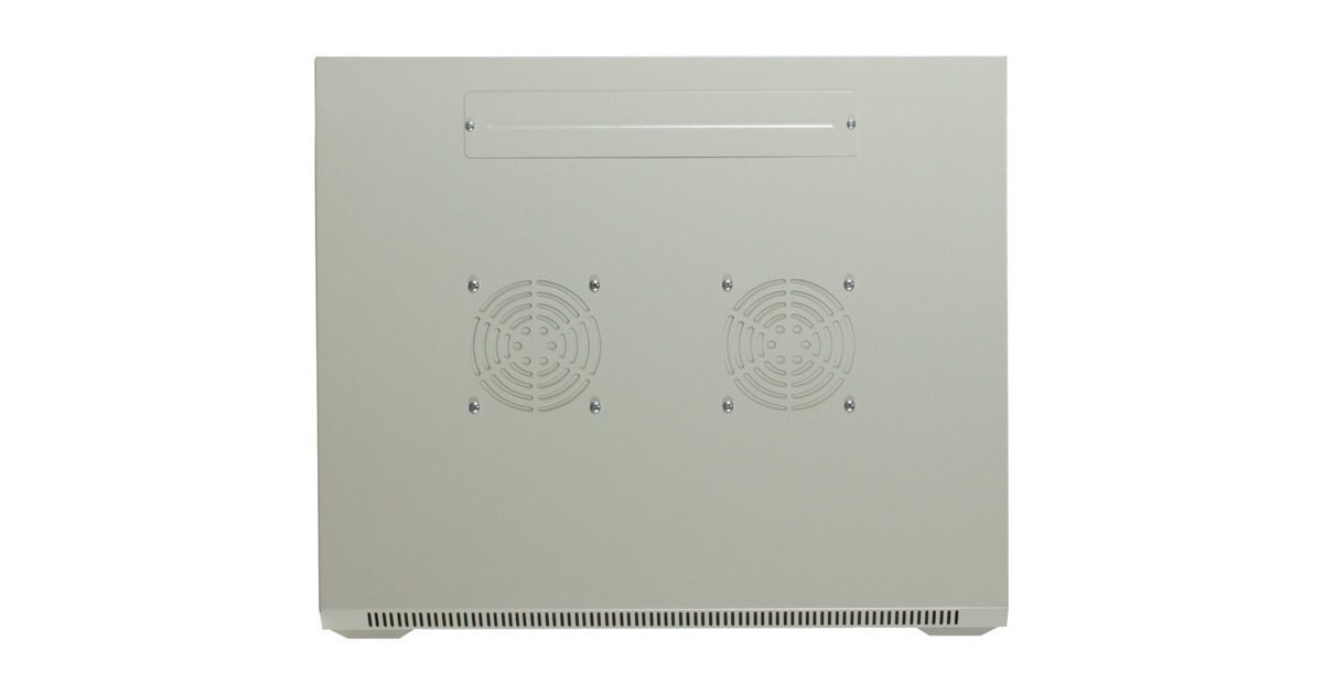 DSI12U witte wandkast met glazen deur - DS6412W server rack  (Wit, 600 x 450 x 635mm)