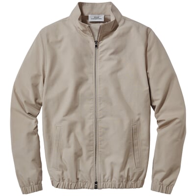 Herrenblouson, Beigegrau