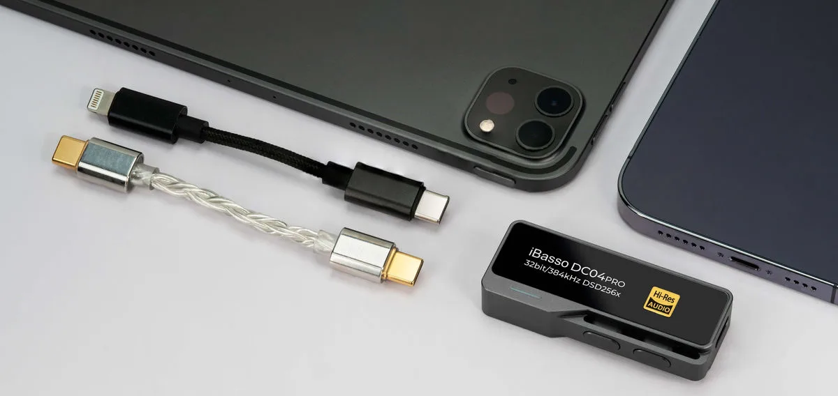iBasso DC04 Pro Gris DAC Audio portables