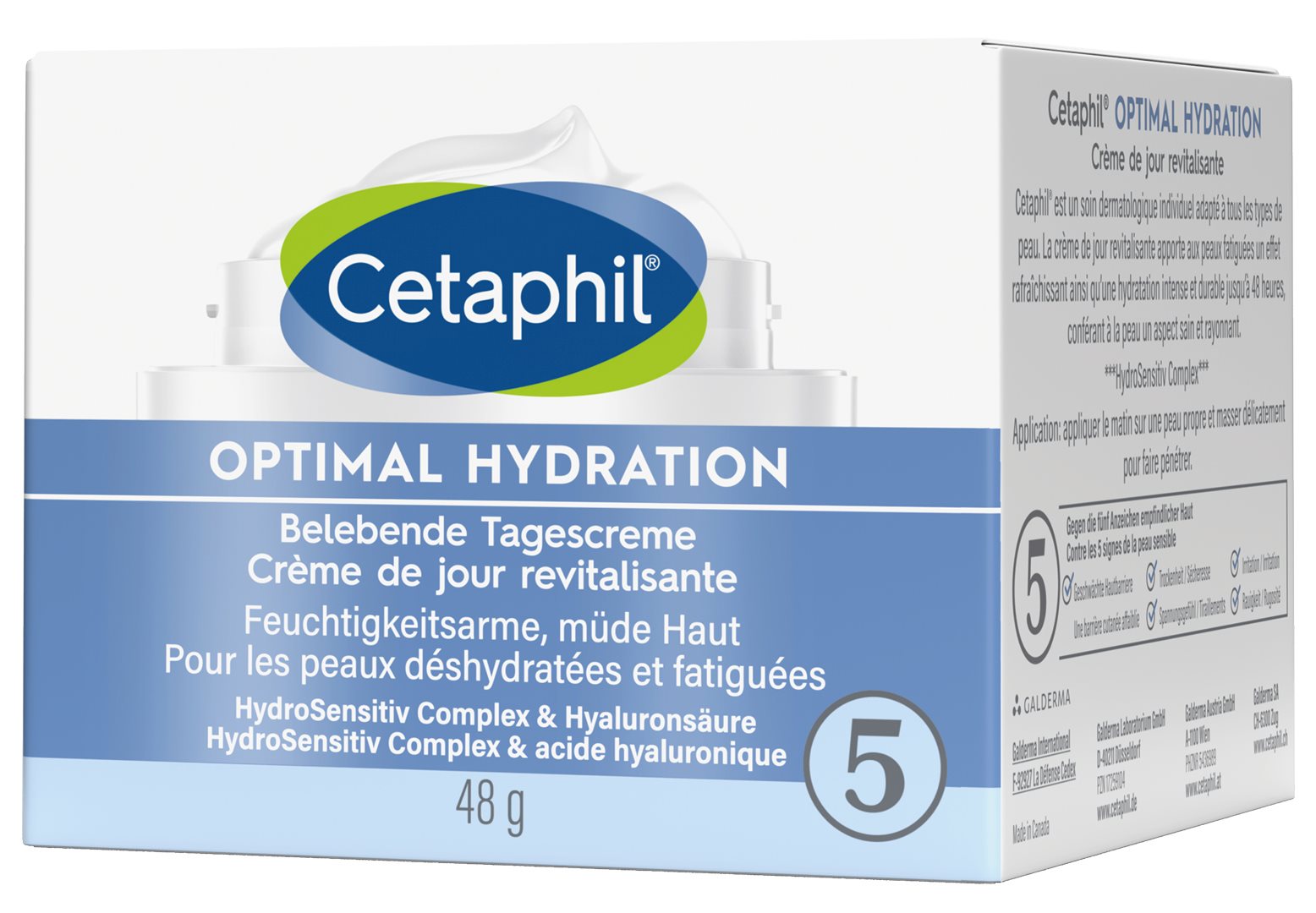 CETAPHIL Optimal Hydration Creme belebende Tagescreme Topf 48 g