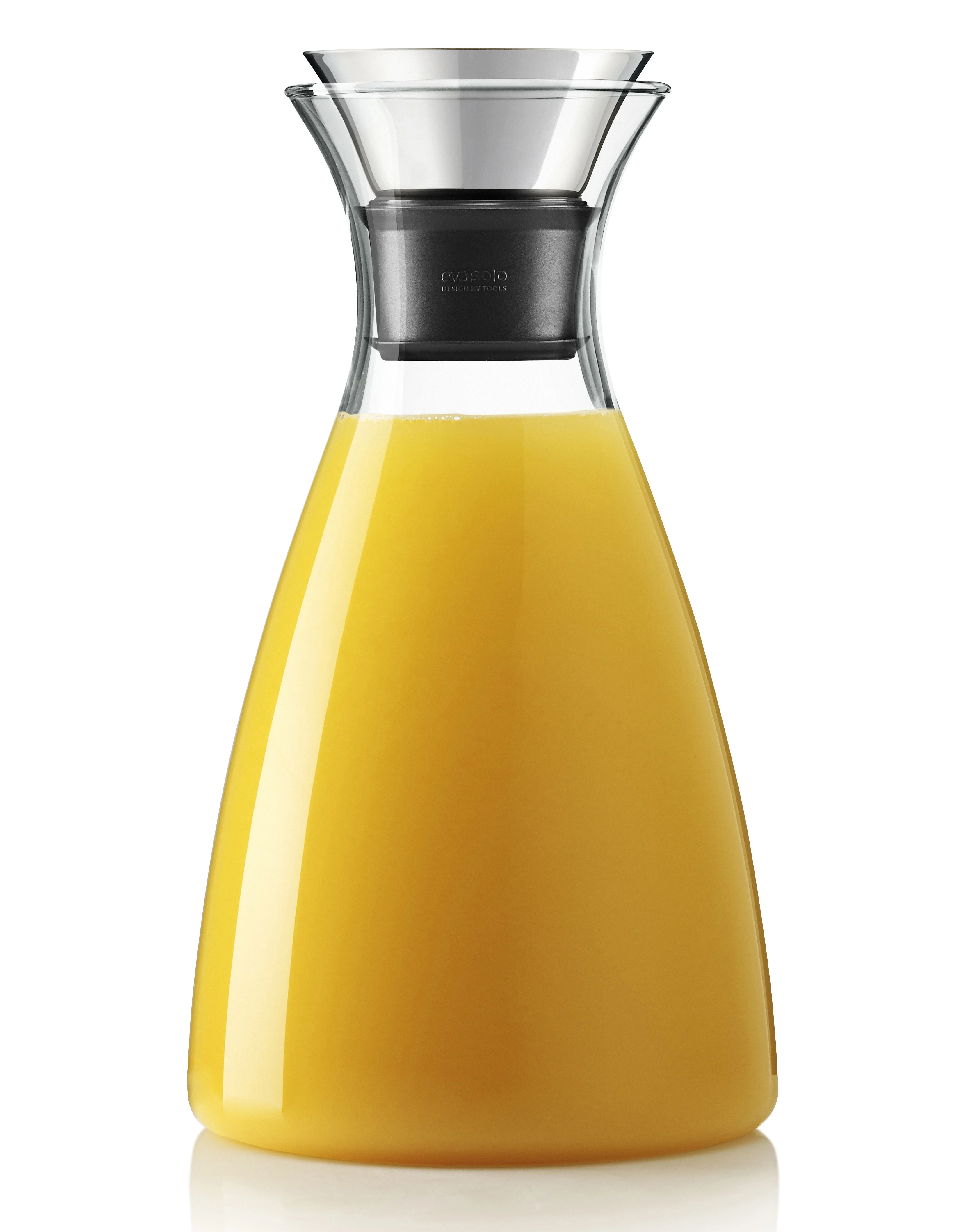 STOPPE-GOUTTE - Carafe métal | Transparent