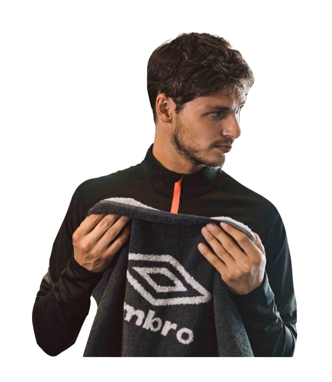 Umbro - Serviette de sport (Gris foncé / Gris pierre) (Taille unique) - UTUO888