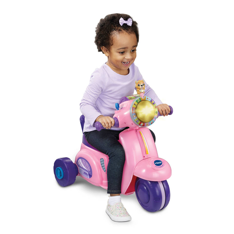 VTech Baby 2-in-1 loopscooter - roze