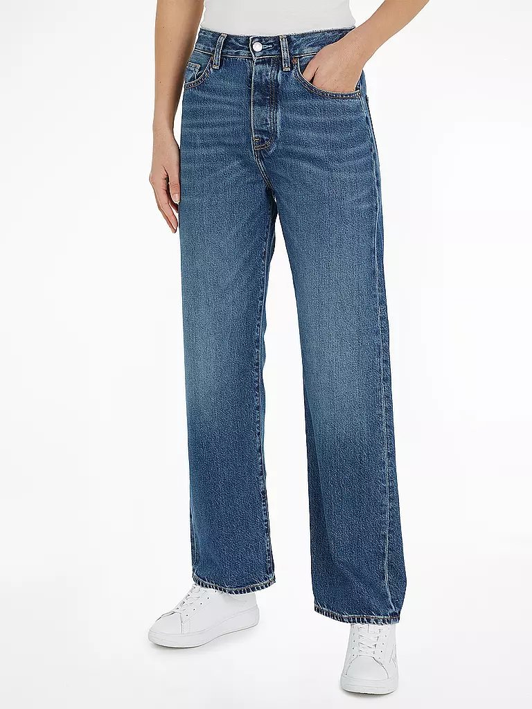 TOMMY HILFIGER Jeans Flared Fit blau