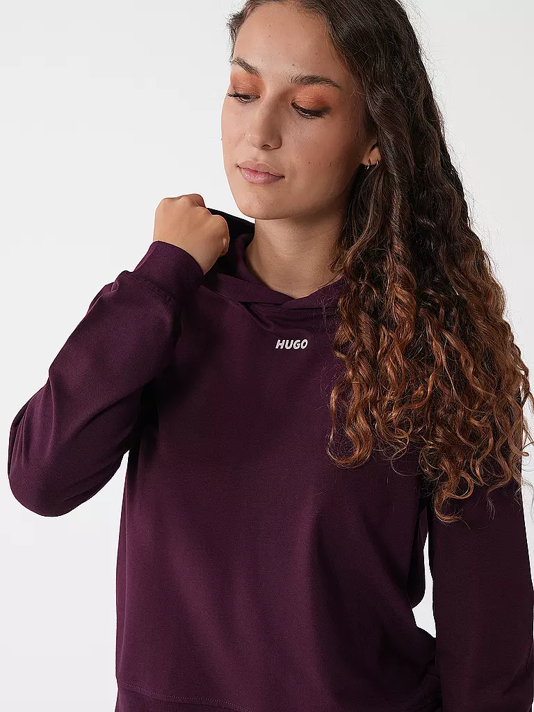 HUGO Loungewear Sweater SHUFFLE beere