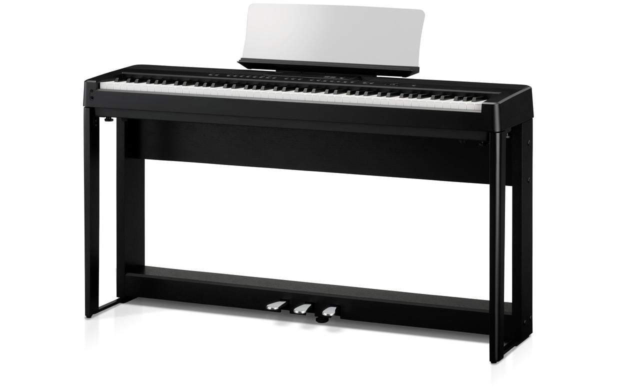 E-Piano ES-520 – Schwarz<br>Digitalpiano mit Bluetooth-MIDI-Konnektivität und integrierten Lern- und Aufnahmefunktionen
