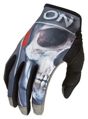 Gants Longs O'Neal MAYHEM BONES V.22 Noir/Rouge