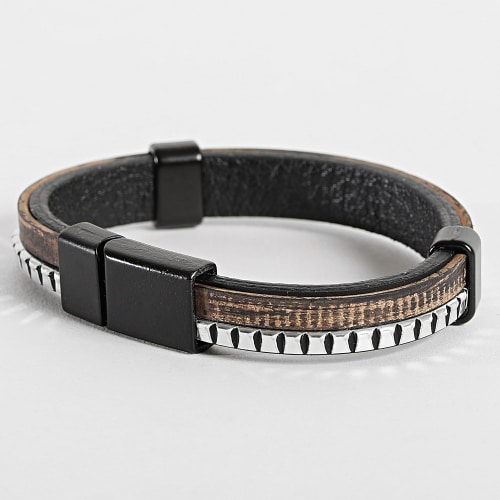 Bracelet Noir Marron