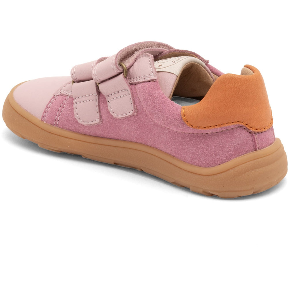 Køb Bisgaard Pink Barefoot Ricco Velcro Sko