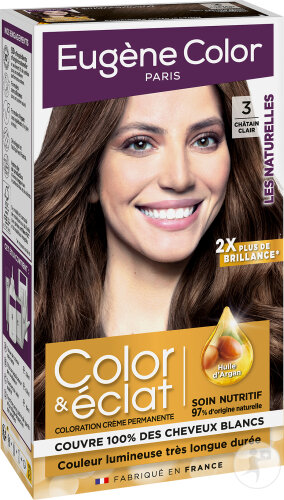 Eugène Color Les Naturelles Color & Eclat 3 Châtain Clair 1 Kit