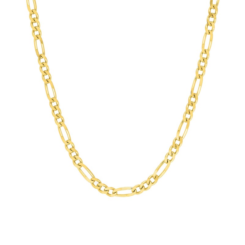Bracelet Mixte 18 cm - Cheval Aterné - Or 18 Carats - Largeur 2.5 mm