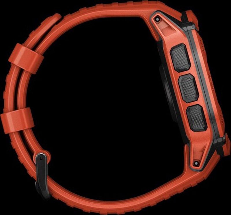 Garmin - Instinct 2X Solar - Smartwatch - Flame Red - Zonne-energie