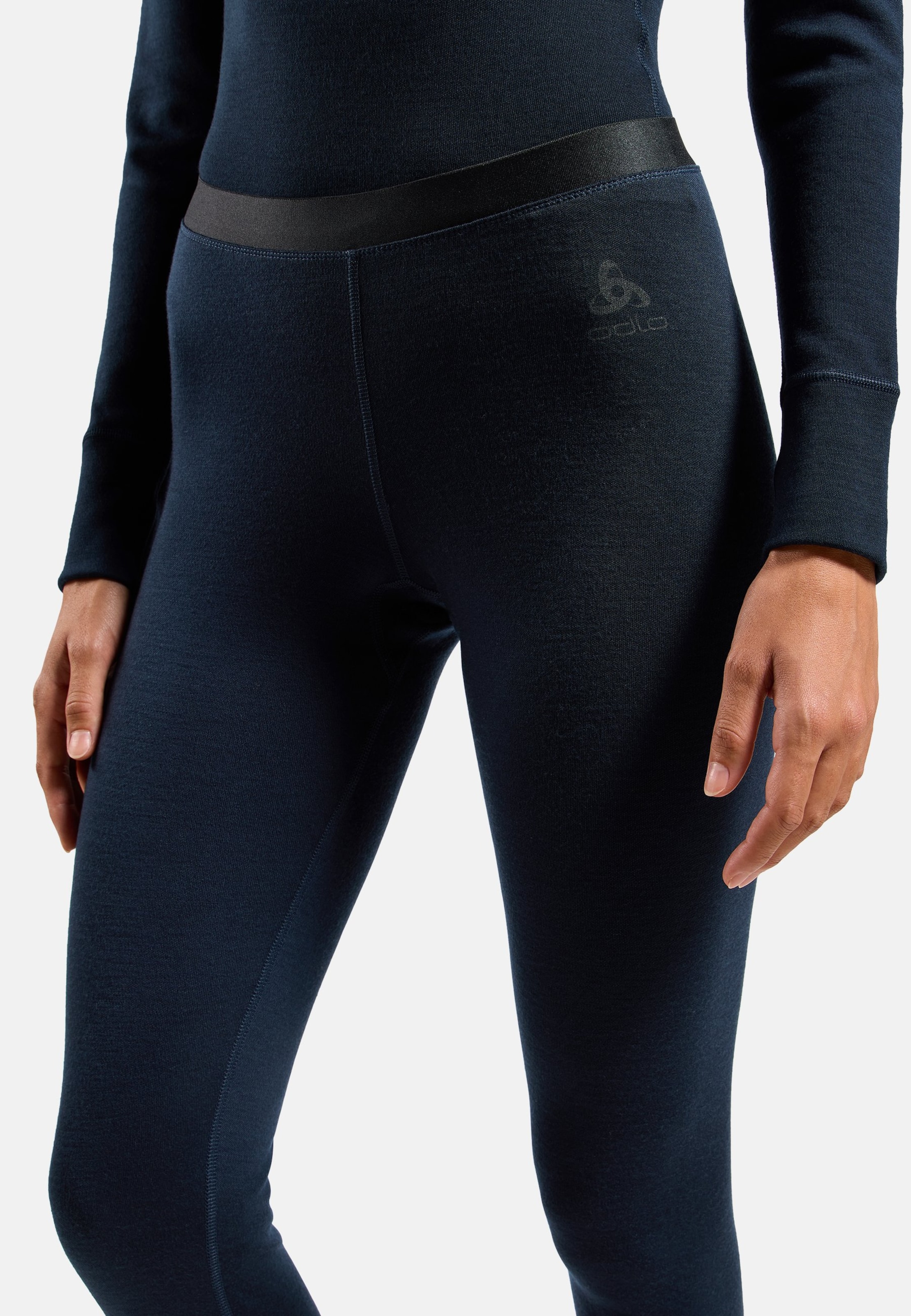 Natural Merino 260 Base Layer Tights in dark sapphire