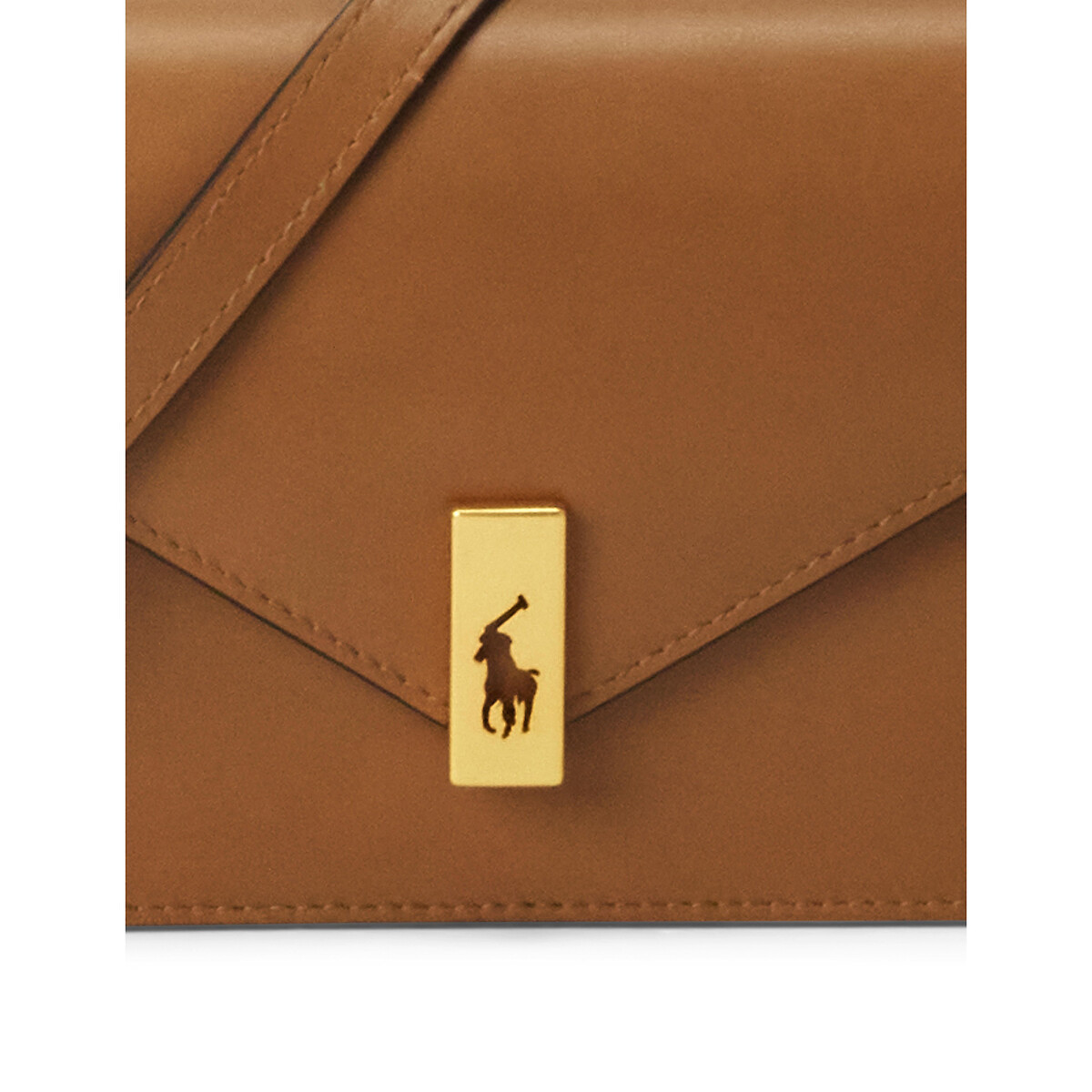 POLO RALPH LAUREN<br>Bolsa de couro Polo ID