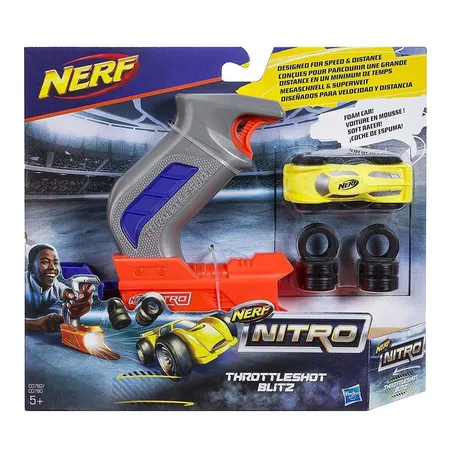 Hasbro Nerf Nitro Trottleshot Blitz Grau