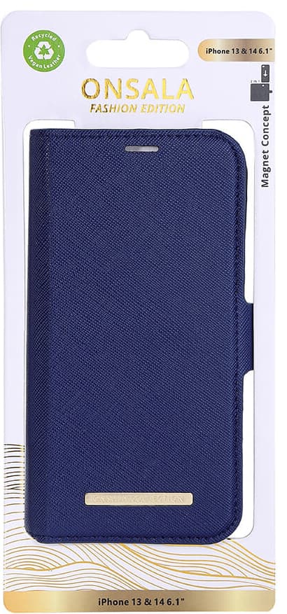 Onsala Apple iPhone 14 Plus pungetui (navy blue)