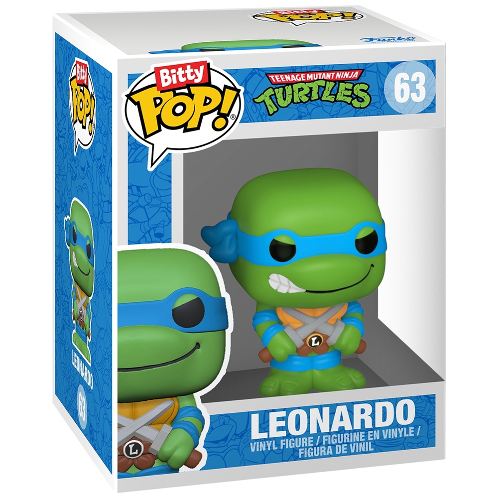 POP! Vinyl: Bitty POP Teenage Mutant Ninja Turtles Leonardo 4er-Pack
