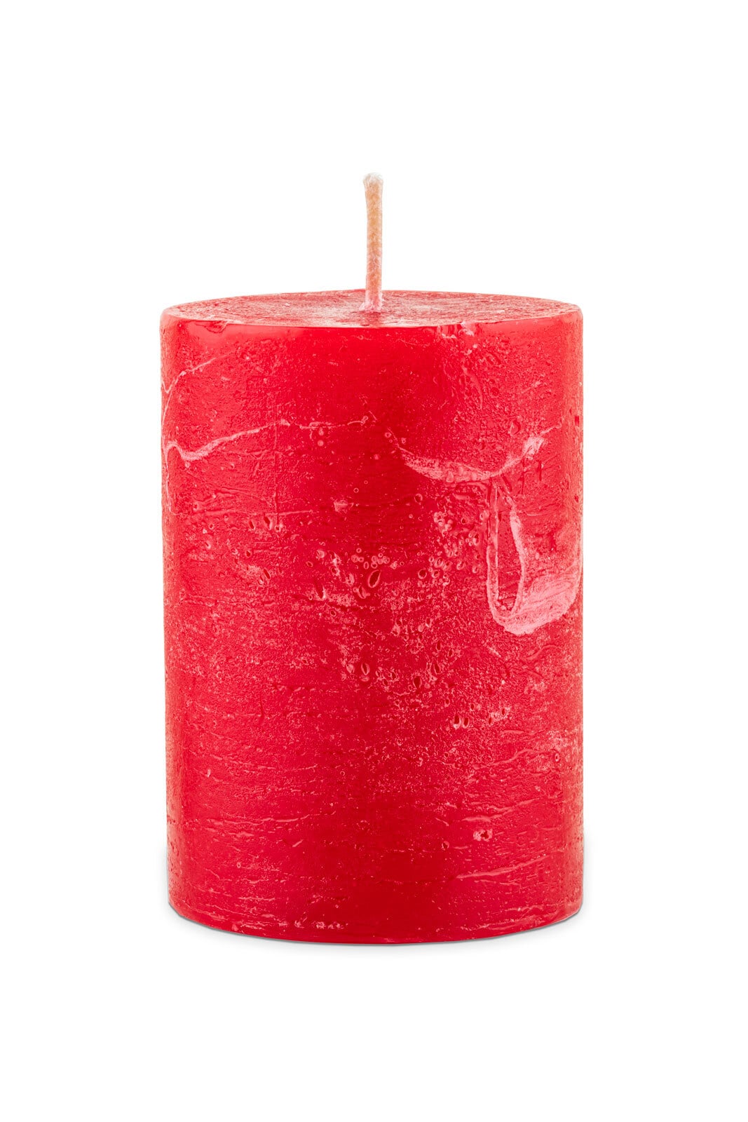 ENGELS KERZEN Stumpenkerze MON AMI Rustique 10 cm rubinrot