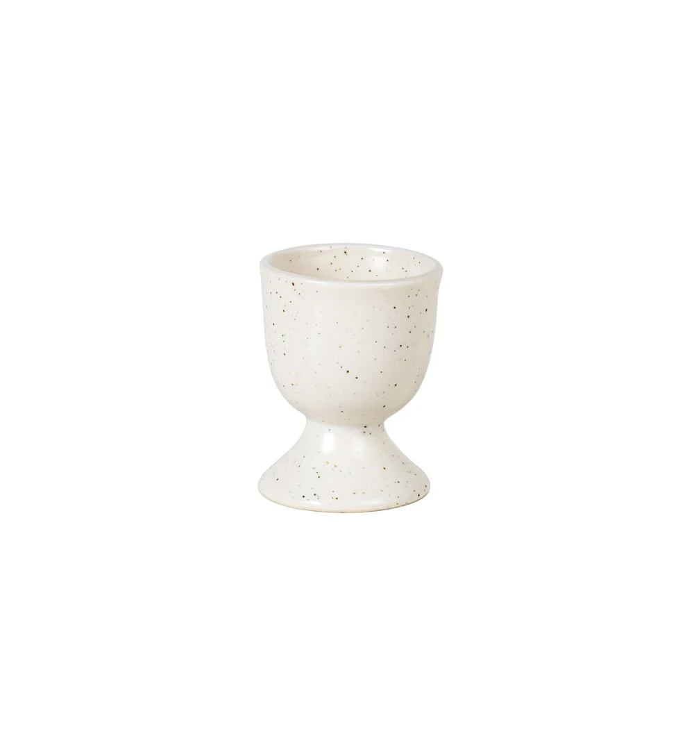 Broste Copenhagen  Nordic Vanilla æggebæger, stentøj - creme