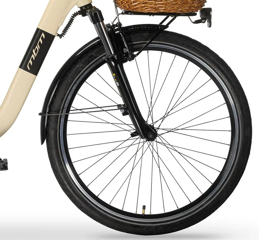 MBM Elektro-Citybike RHEA24 Zoll, creme