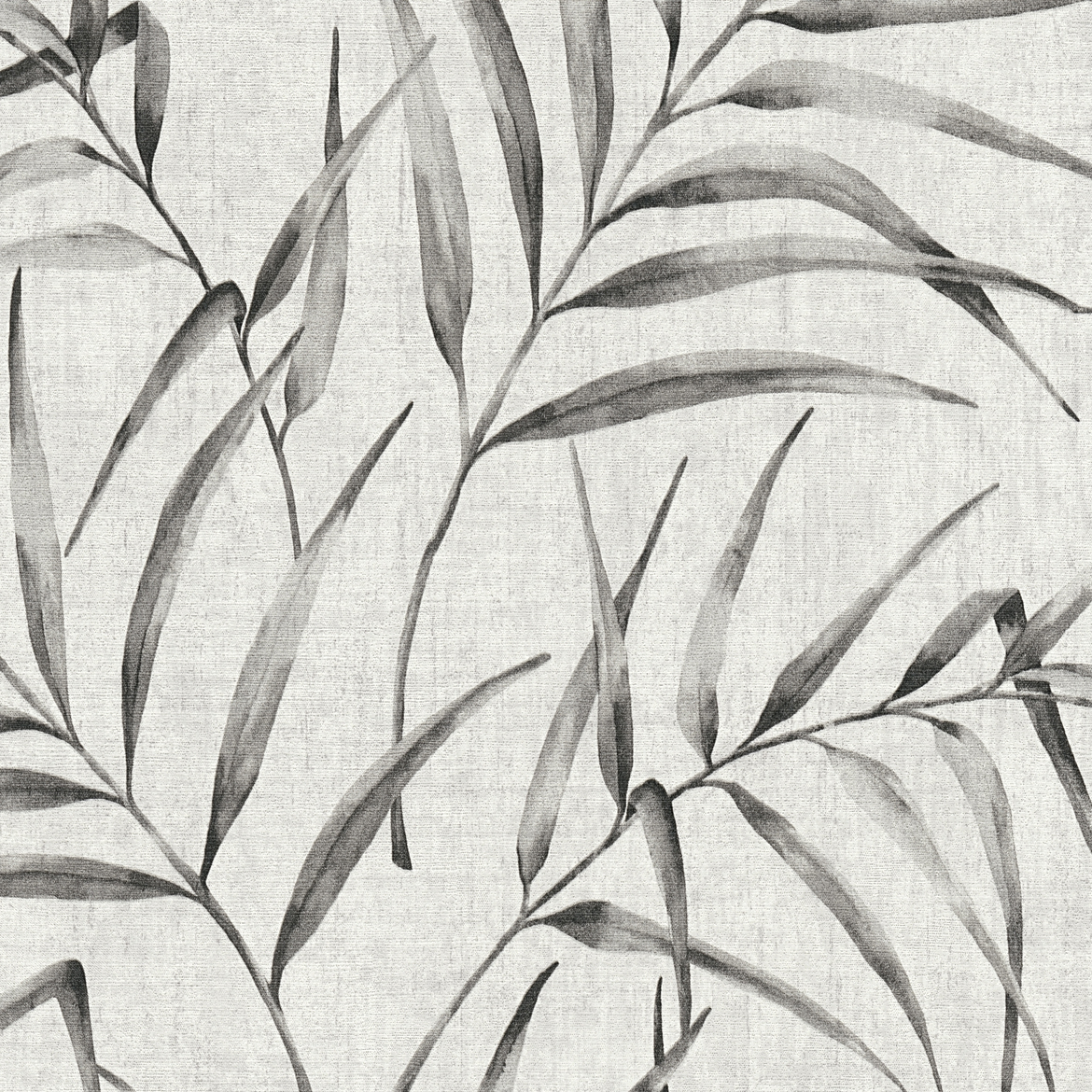 Vliestapete GREENERY - grau-beige - 10 Meter