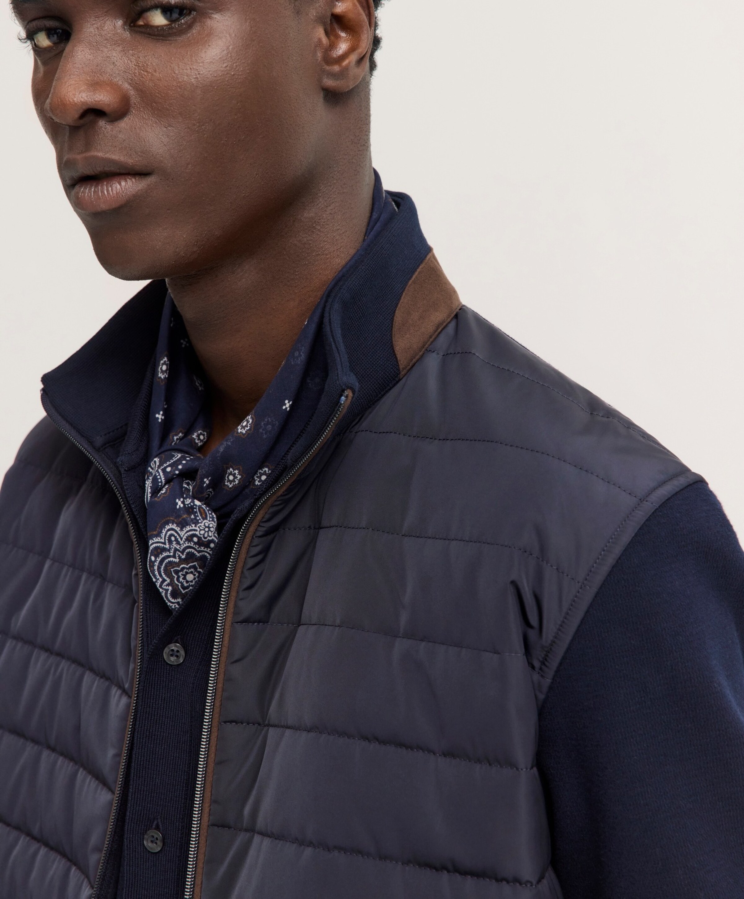 Bugatti Heren vest blauw