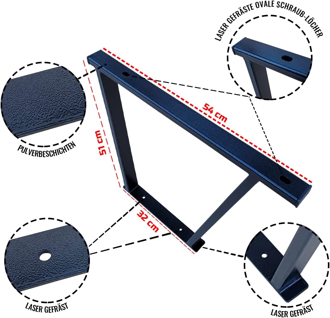 BREMER SITZBEZÜGE Multiflexboard kompatibel mit VW T5 T6 T6.1 Multivan im Set Bettverlängerung Camper Schlafauflage Höhe 51cm inkl. Konsolen & Klappmatratze Kunstleder Schwarz