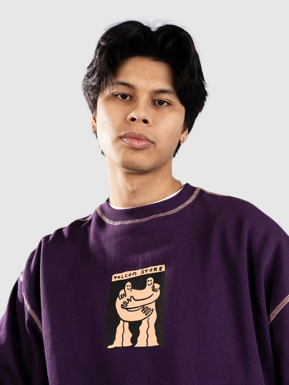 Volcom Podcol Sweater grape royale