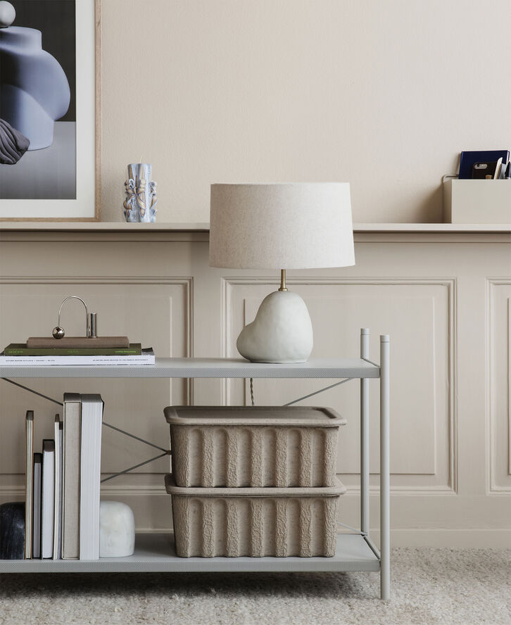 ferm LIVING Brass Office Tray Brown