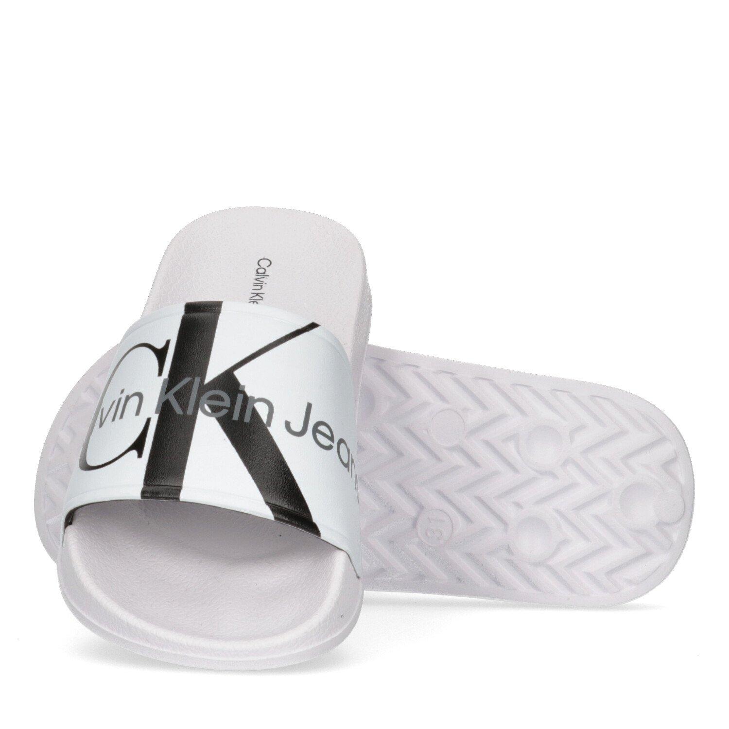 Calvin Klein Jeans Logo Sliders Juniors