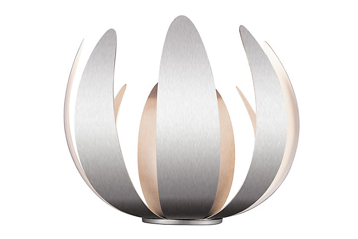 Applique murale Pleiones E14 IP20 argent