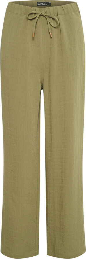 Soaked in Luxury SLCamile Pants Loden green