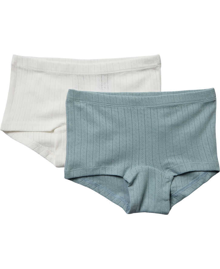 Magasin du Nord Collection Ava hipsters 2-pack - Organic GOTS Arona / star white