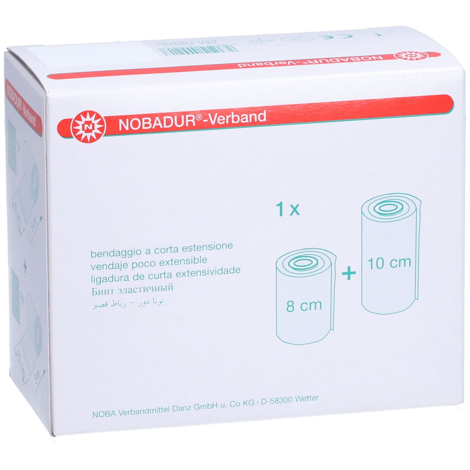 Nobamed® Nobadur®-Verband Kurzzugbinde