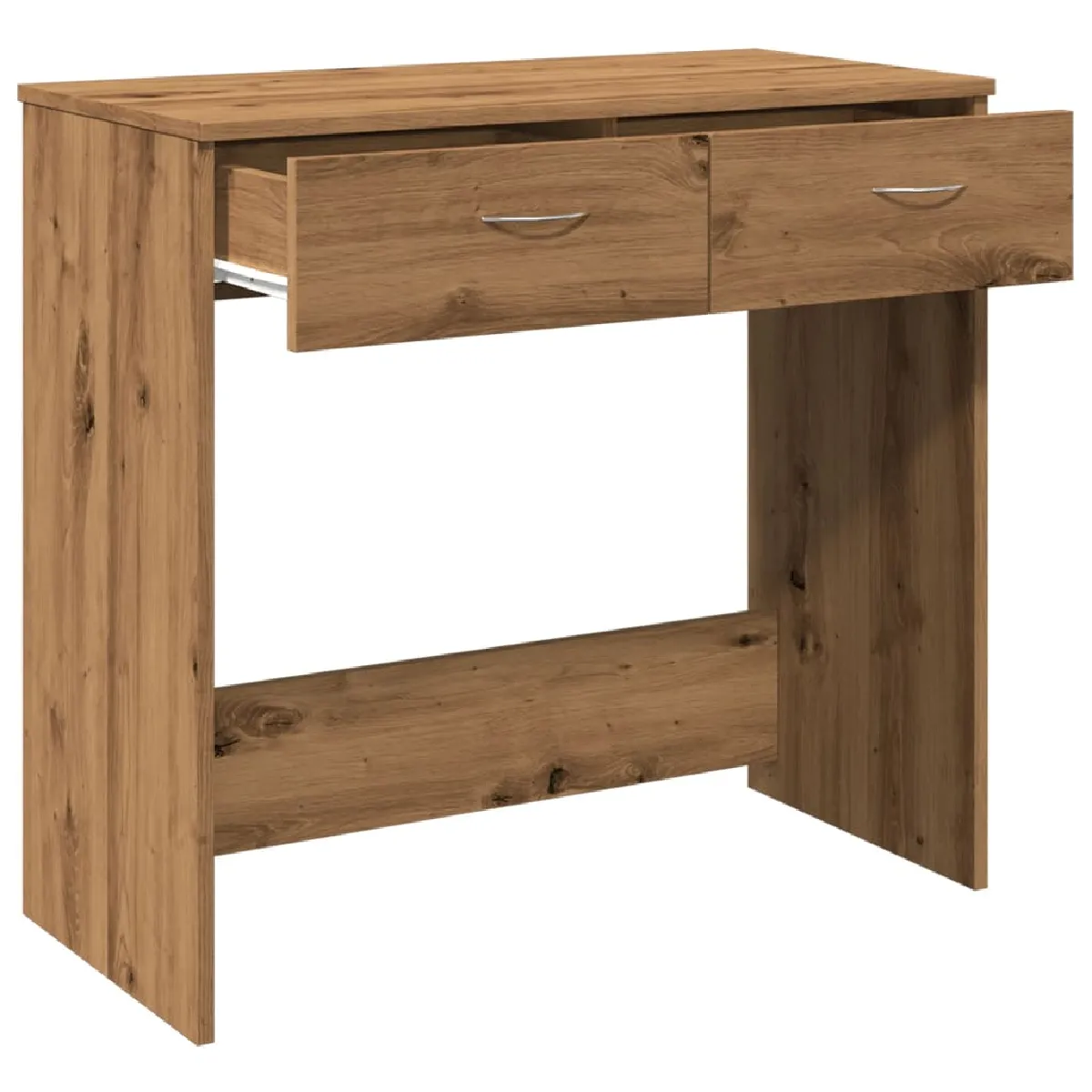 Bureau Compact 80 cm - chêne artisanal - helloshop26