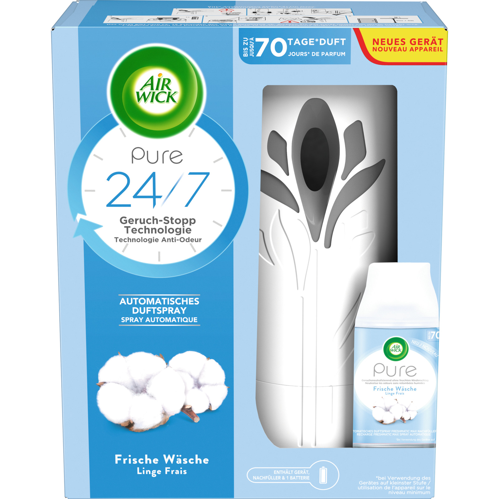 Airwick Fresh Starter-Set Pure Frische Wäsche