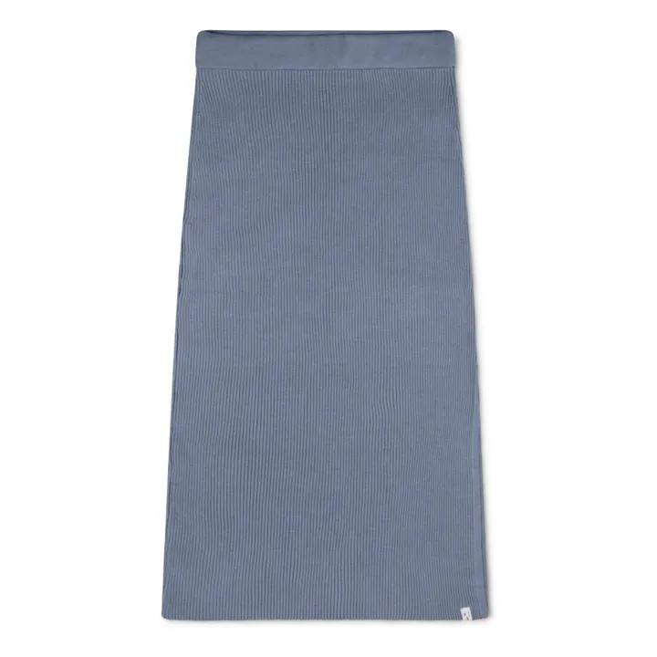 Matona Jupe Maille Coton Bio | Bleu
