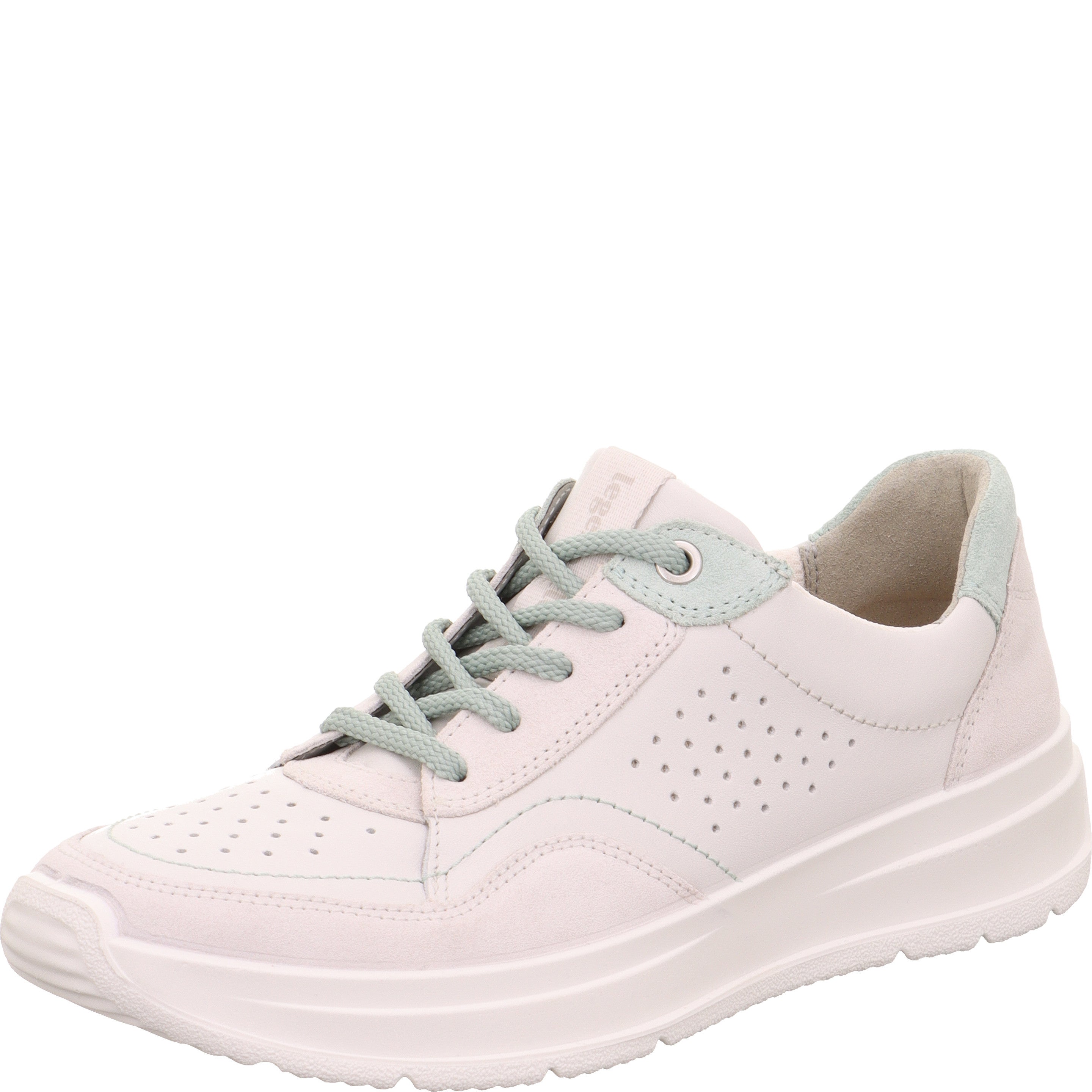 legero SPRINTER Damen  Sneaker low mit Schnürung - Farbe: Offwhite - Größe: 4.5
