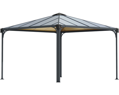 Gazebo Palram – Canopia Palermo 3600 360 x 360 cm antraciet