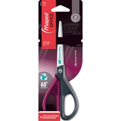 Maped - Ciseaux décorés Essentials Green - 17 cm symétriques