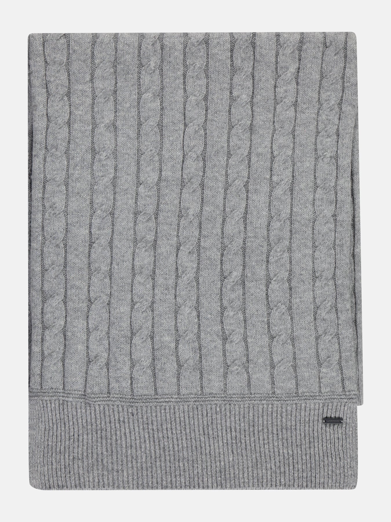 Herren Strickschal mit Kaschmiranteil